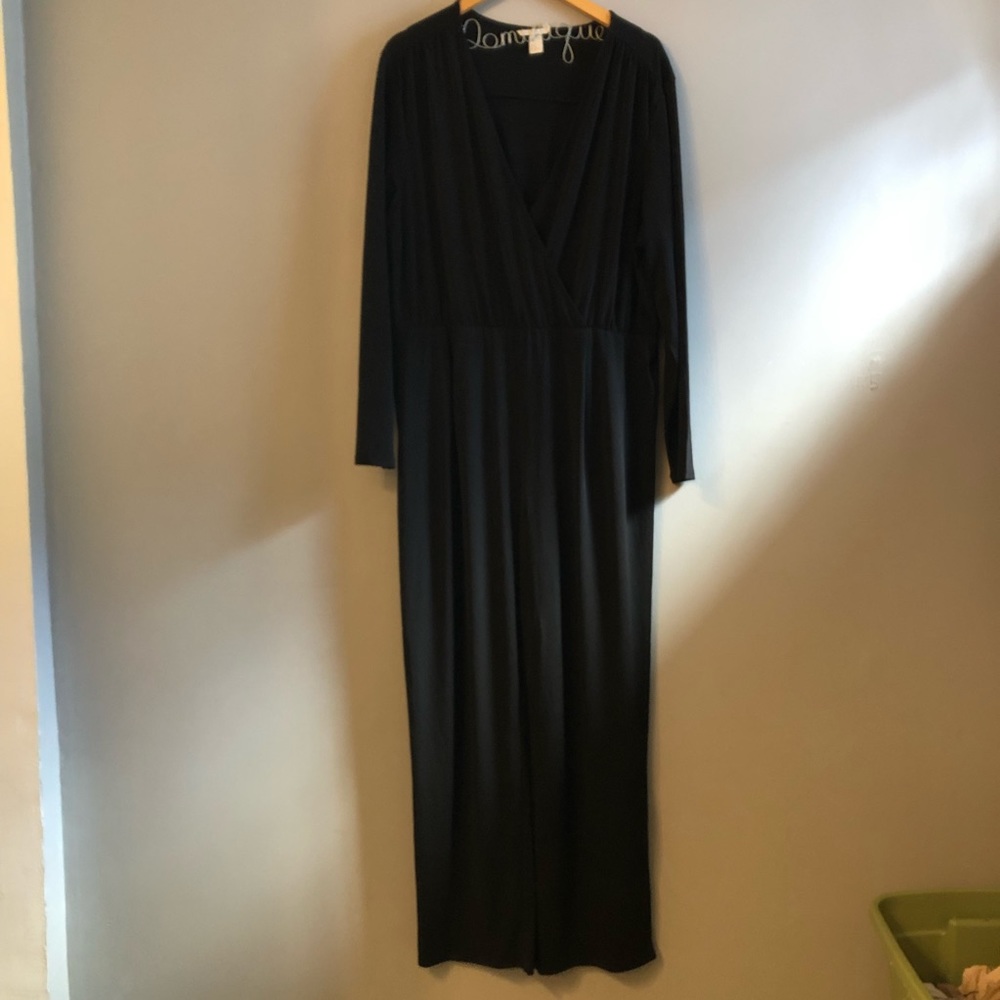H&M Black Jumpsuit (XL)